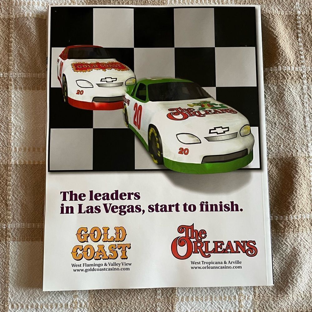 NASCAR LAS VEGAS 400 Program - Picture 2 of 8